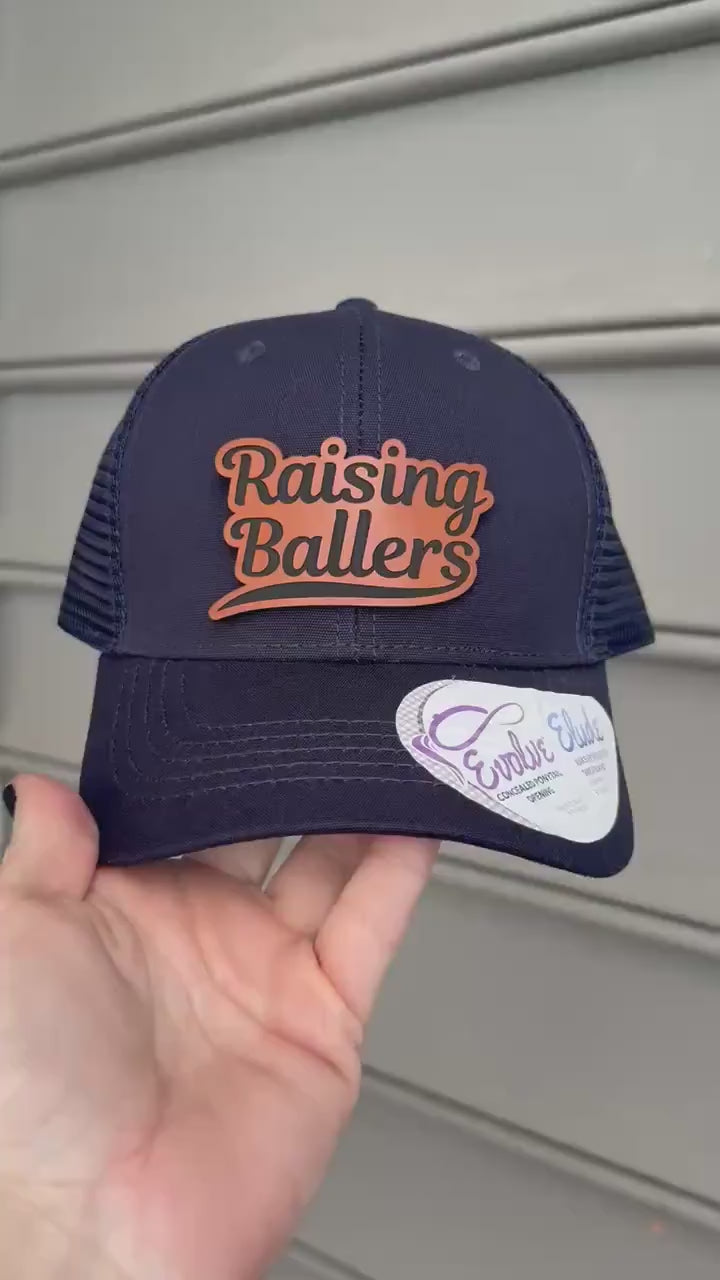 Raising Ballers Dad Hat, Father’s Day Gift for Baseball or Football Dad, Trucker Hat for Sports Dads, Richardson 112 or Yupoong Snapback